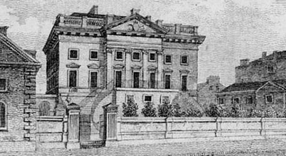 RBS Glasgow branch in early 19th century
