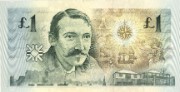 Robert Louis Stevenson commemorative £1 note, 1994