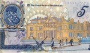 Detail of the Royal & Ancient Golf Club commemorative £5 note