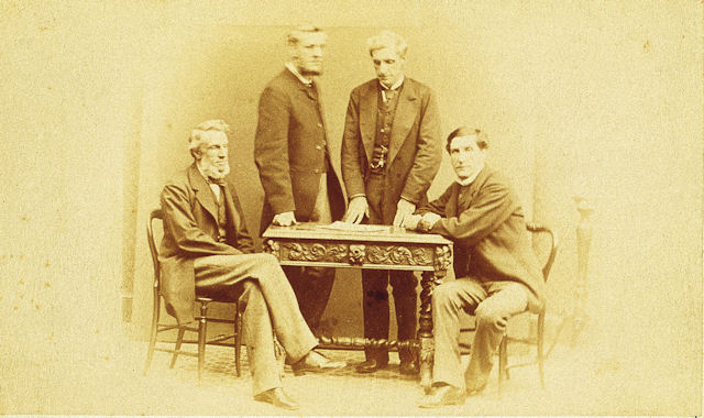 Oliver, Arthur, Edward and Charles Heywood of Heywood Brothers & Co, 1874 © RBS 2018