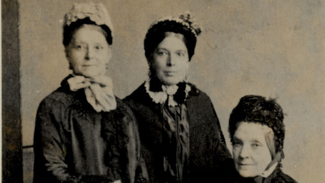 Photograph of Fanny Hopkins in about 1870 © RBS 2018