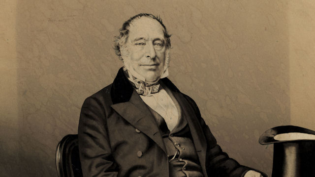 Photograph of Charles Mills, 1860s © RBS 2018