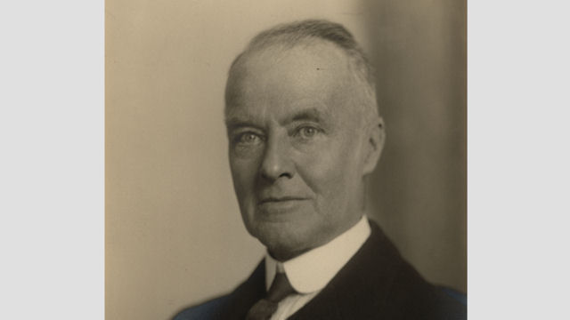 Photograph of William Inskip, c.1920 © RBS 2018