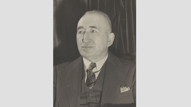 Photograph of Sir Charles Lidbury, c.1947 © RBS 2018