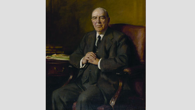Portrait of Rupert Evelyn Beckett by Henry Carr, c.1952. © RBS 2018