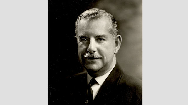 Photograph of David Alexander, 1959 © RBS 2018