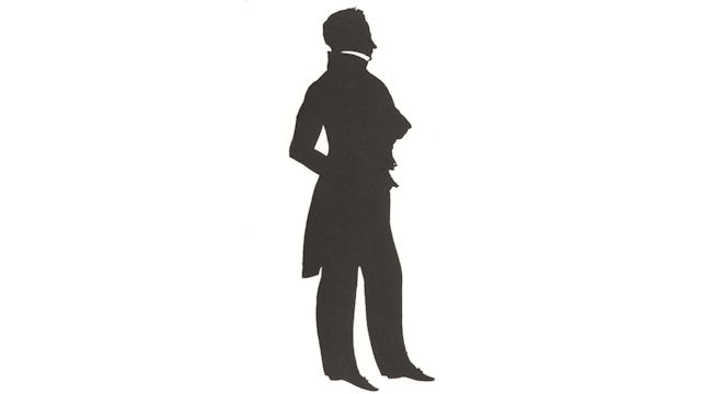 Silhouette of James Douglas, undated © RBS 2018