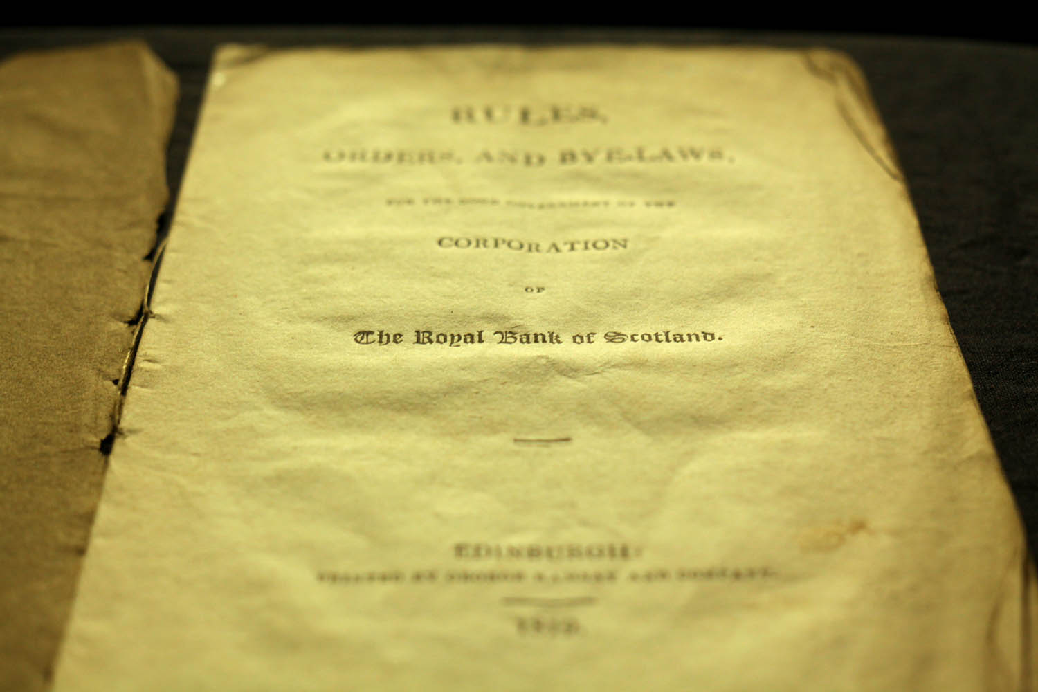 Royal Bank Rules 1819 Rbs Heritage Hub