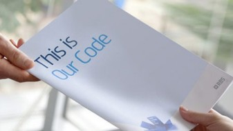 Our values RBS code of conduct pamphlet