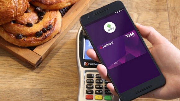 NatWest mobile app Android contactless payment
