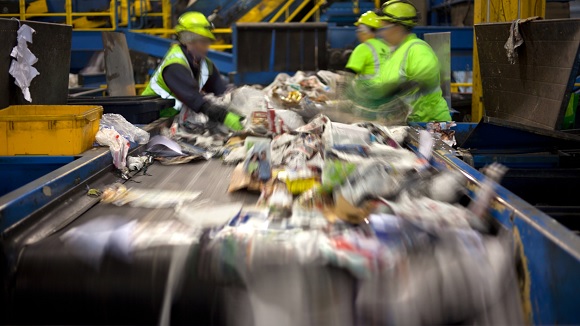 Waste management factory