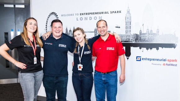 Members of the London NatWest Entrepreneurial Spark Hub 