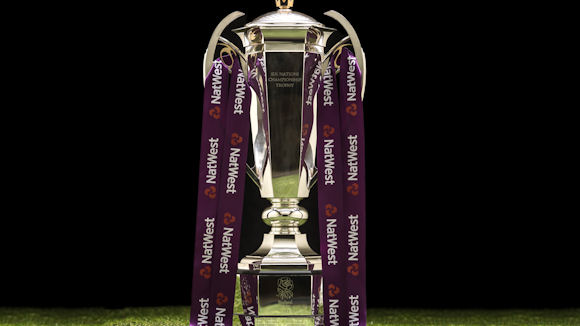 the NatWest 6 Nations trophy